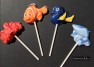 534sp Meno Fish and Dory Friends Chocolate or Hard Candy Lollipop Mold 534sp Meno Fish and Dory Friends Chocolate or Hard Candy Lollipop Mold